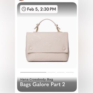 Thurs Feb 5th Bags Galore Part 1 @ 2:30 pm